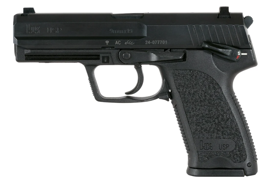 HECKLER AND KOCH (HK USA) USP9 V1 DA/SA 9MM 15+1 SFTY