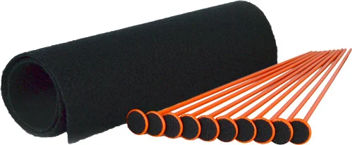 GSS SMALL RIFLE ROD KIT 10 ORG - RIFLE RODS .22 CAL 19"X15"