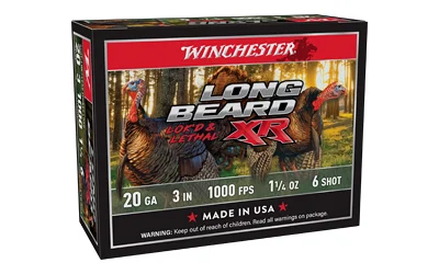 WIN LB XR TRKY 20GA 3" #6 1.25OZ 10
