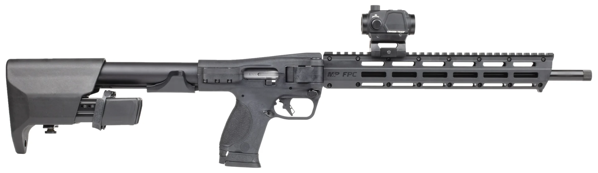 SMITH AND WESSON M&P FPC 9MM 16.25" 23+1 REDDOT
