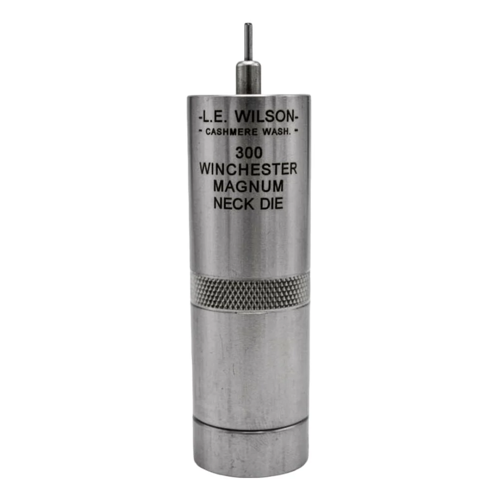 Wilson Stainless Neck Sizing Die Interchangeable Bushing Type 6mm/6.5 Creedmoor Bushing Sold Separately