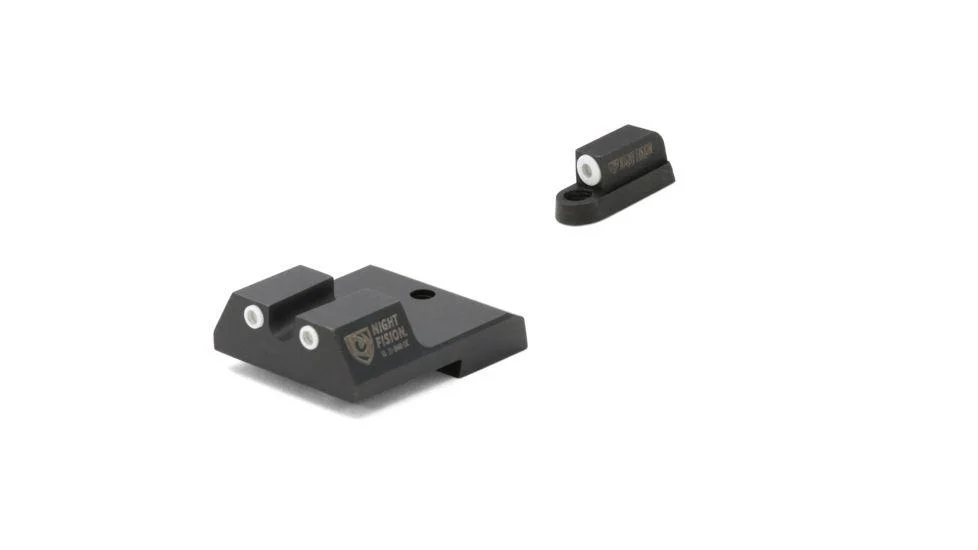 Perfect Dot NS Setw/White Front + U White Rear for CZ-USA P-10 C